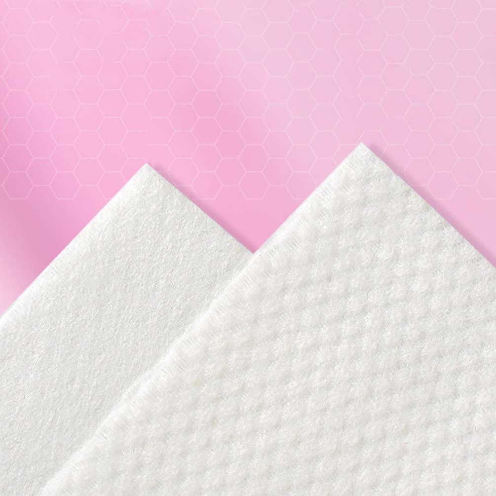 2 Pack Reusable Makeup Remover Towels - Soft Dry & Wet Facial Cleansing Wipes for Women, Gentle on Skin, Eco-Friendly & Washable - Perfect for Daily Makeup Removal, Skincare Routine & Travel