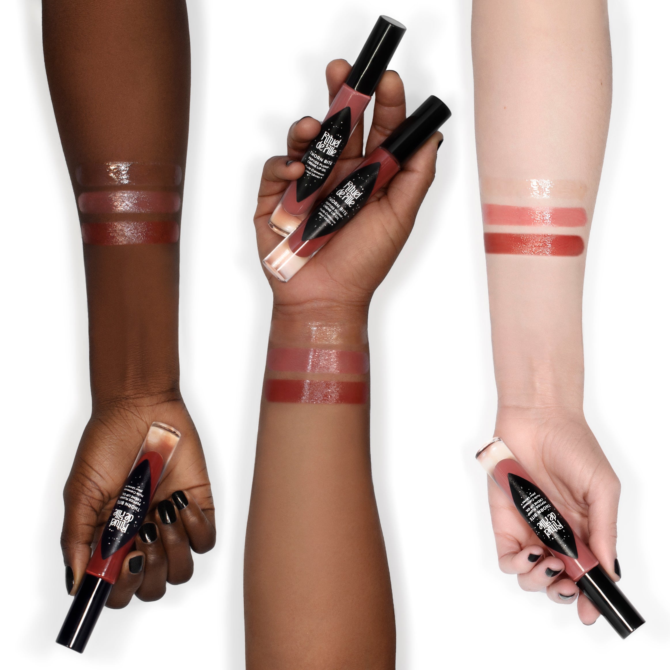Thorn Bite Peptide Plumping Lip Oil - Hydrating & Volumizing Lip Treatment for Dry Lips | Perfect for Daily Moisture & Nighttime Lip Care