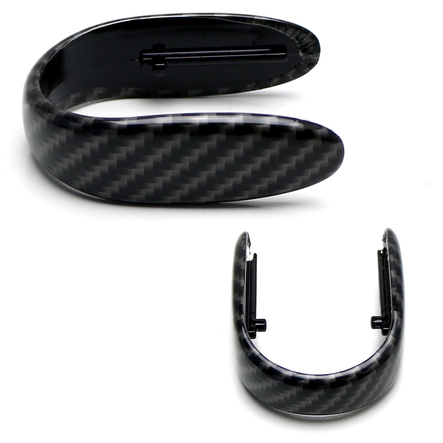 Carbon Fiber Key Fob Cover for MINI Cooper 3rd Gen (F55 F56 F57 F54) - Stylish & Durable Replacement Key Shell - Perfect for Car Enthusiasts & Customization Lovers