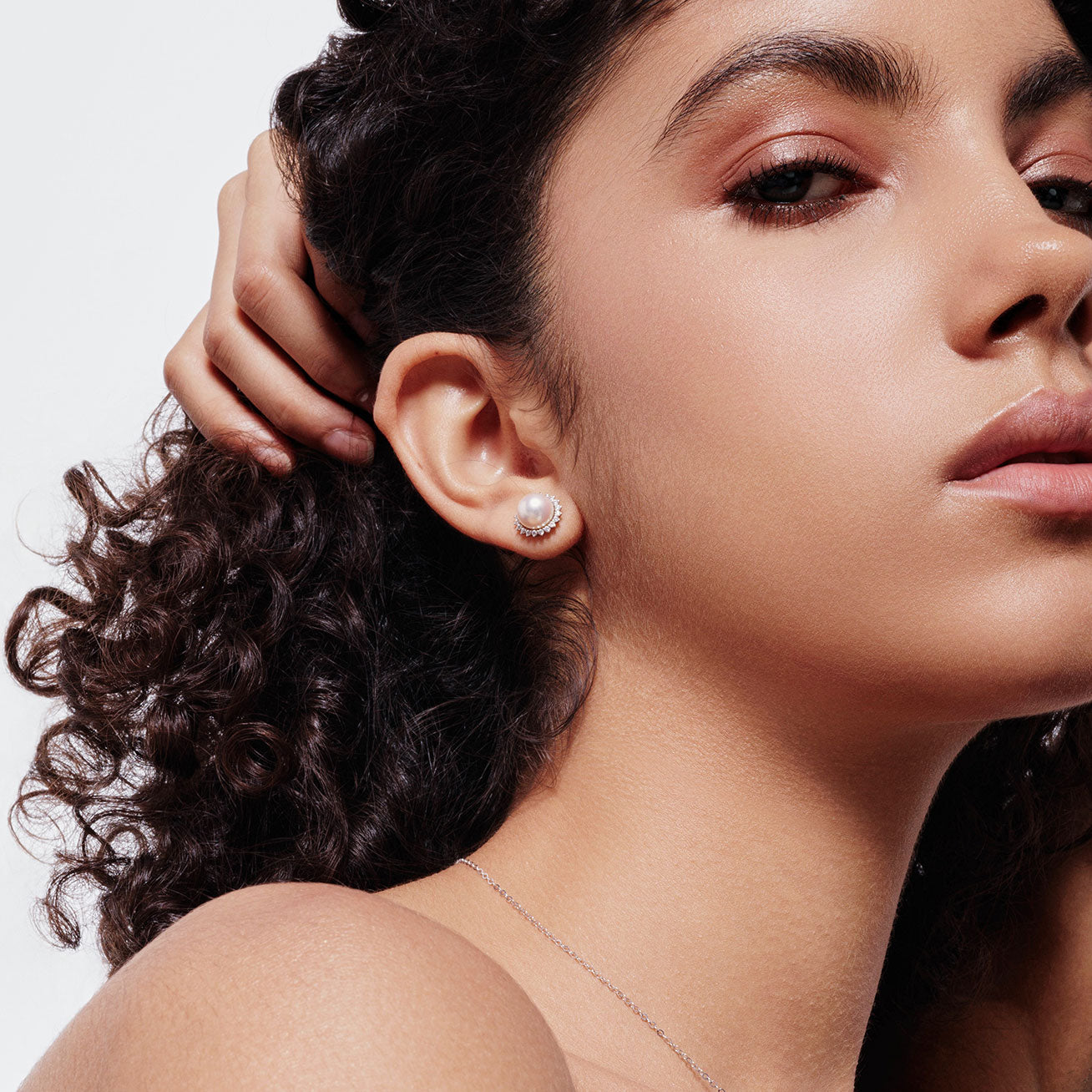 18K Gold Hanadama Akoya Pearl Earrings - AAA Quality Japanese Cultured Pearls for Women | Perfect for Weddings, Anniversaries & Special Occasions
