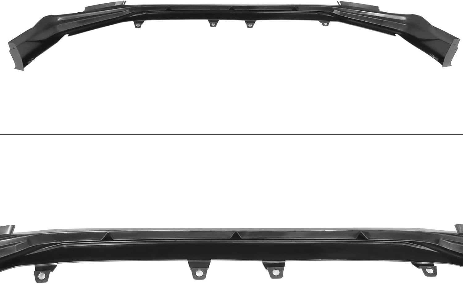 2022-2025 Honda Civic Sedan & Hatchback Front Bumper Lip Spoiler - Matte Black Unpainted PP Material | Enhances Aerodynamics & Sporty Look | Perfect for Street Racing & Car Shows