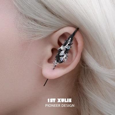 1ST XULIE Ear Hook Needle Piercing Earrings - Hypoallergenic Surgical Steel Cartilage Hoop Earrings for Women & Men - Perfect for Daily Wear, Parties & Gifts