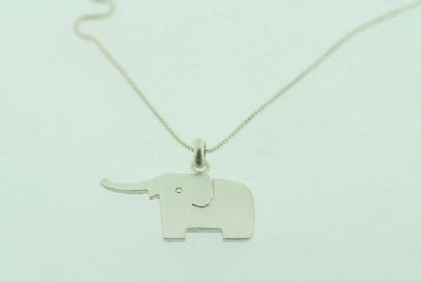 Sterling Silver Little Elephant Necklace - Elegant & Dainty Jewelry for Women, Perfect for Gifts, Everyday Wear & Special Occasions