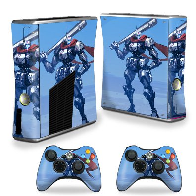 MightySkins Custom Vinyl Decal Wrap Cover for Xbox 360 & Xbox 360 S Console - Neagan Design | Protective, Durable, Easy to Apply & Remove | Made in USA | Perfect for Gaming Setups & Personalization