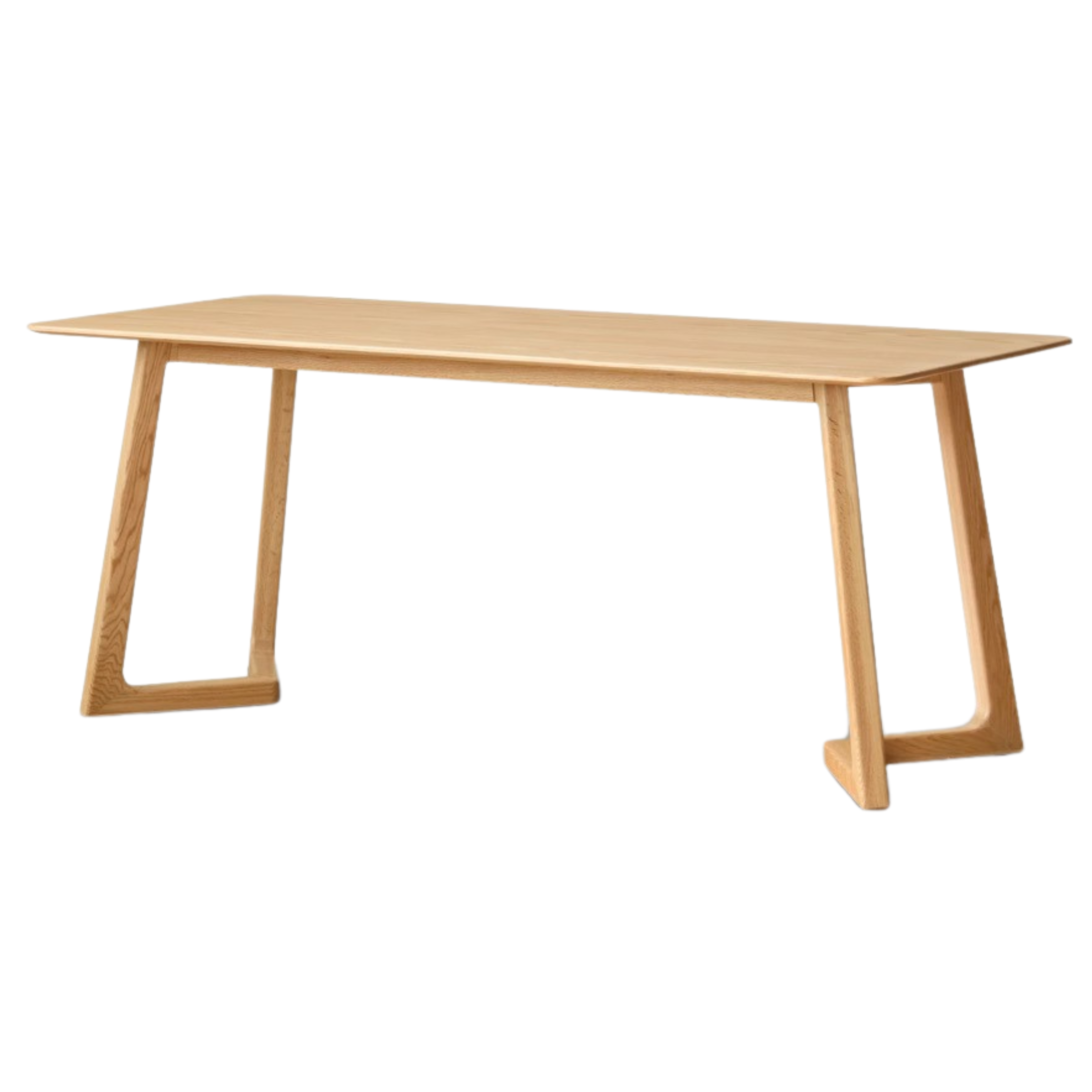 Premium Solid Oak Wood Large Office Desk - Spacious Workstation for Home & Business Use - Ideal for Writing, Studying & Remote Work