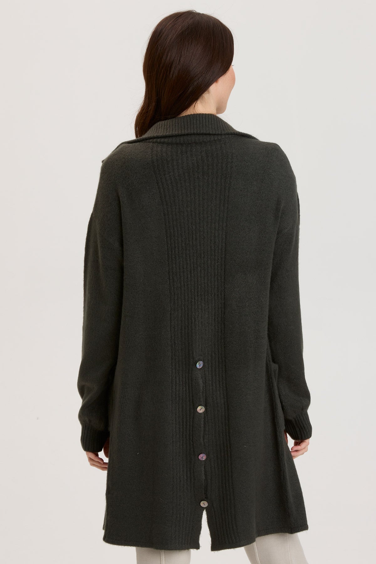Dierks Cardigan Dragonfly Print - Stylish & Comfortable Women's Knit Sweater for Fall & Winter | Perfect for Casual Outfits, Office Wear & Cozy Evenings