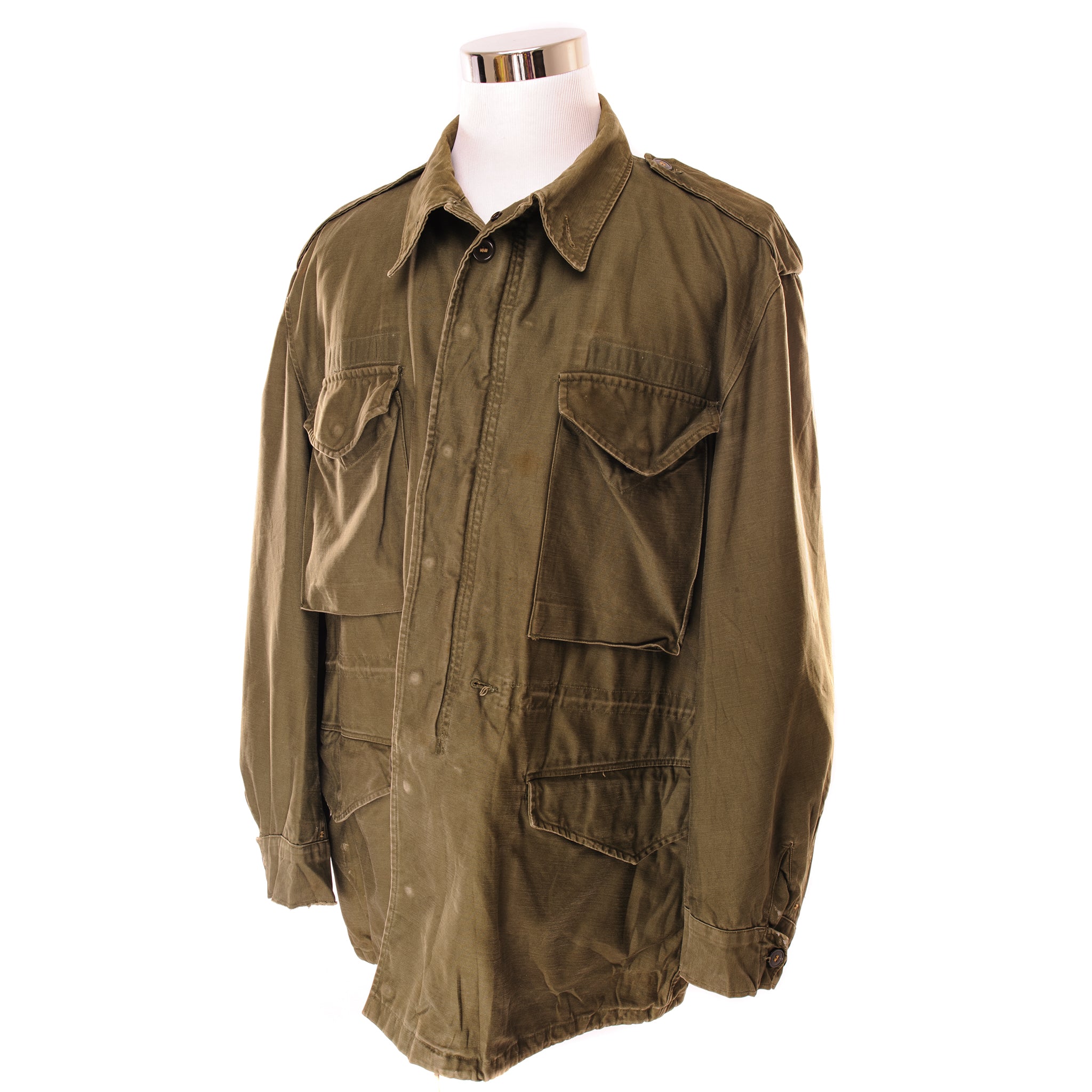 Vintage USMC M-1951 M51 Field Jacket - Medium Size | Early Vietnam War Era Military Surplus | Perfect for Reenactments, Collecting & Outdoor Adventures