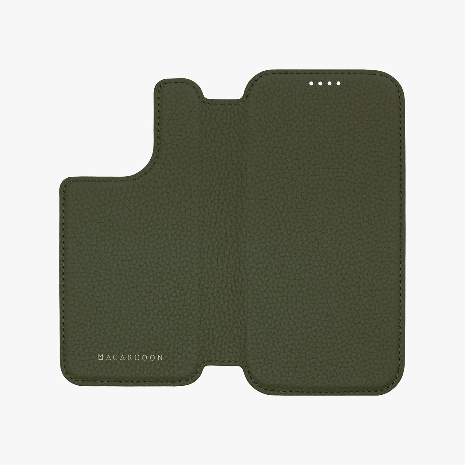 Premium iPhone 15 Pro Max Leather Flip Case with MagSafe - Slim Protective Cover & Clear Back Design - Perfect for Work, Travel & Everyday Use