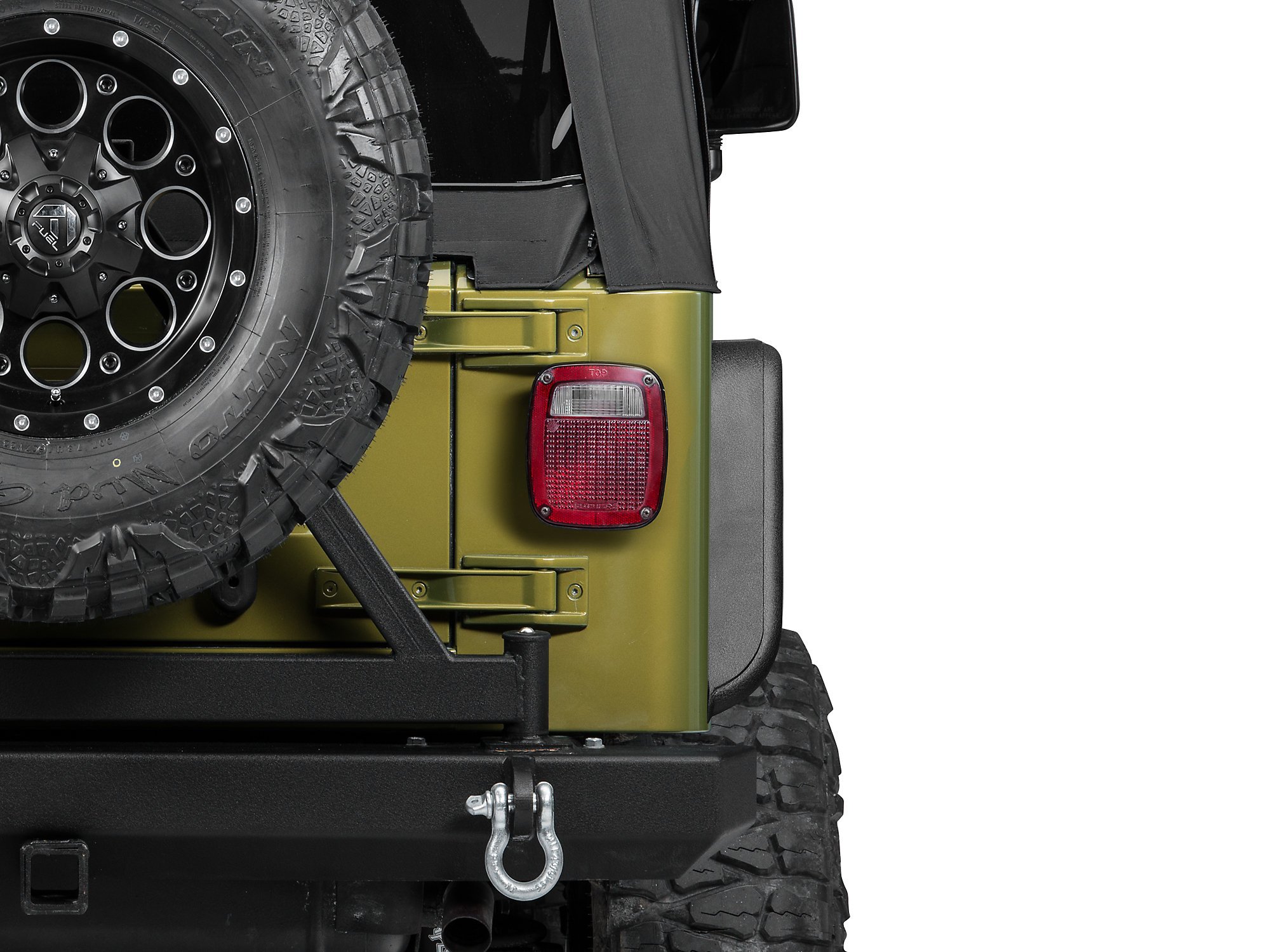Barricade Fender Flares for 1997-2006 Jeep Wrangler TJ - Rear Wheel Protection & Off-Road Style Upgrade | Perfect for Mud, Rocks & Trail Adventures