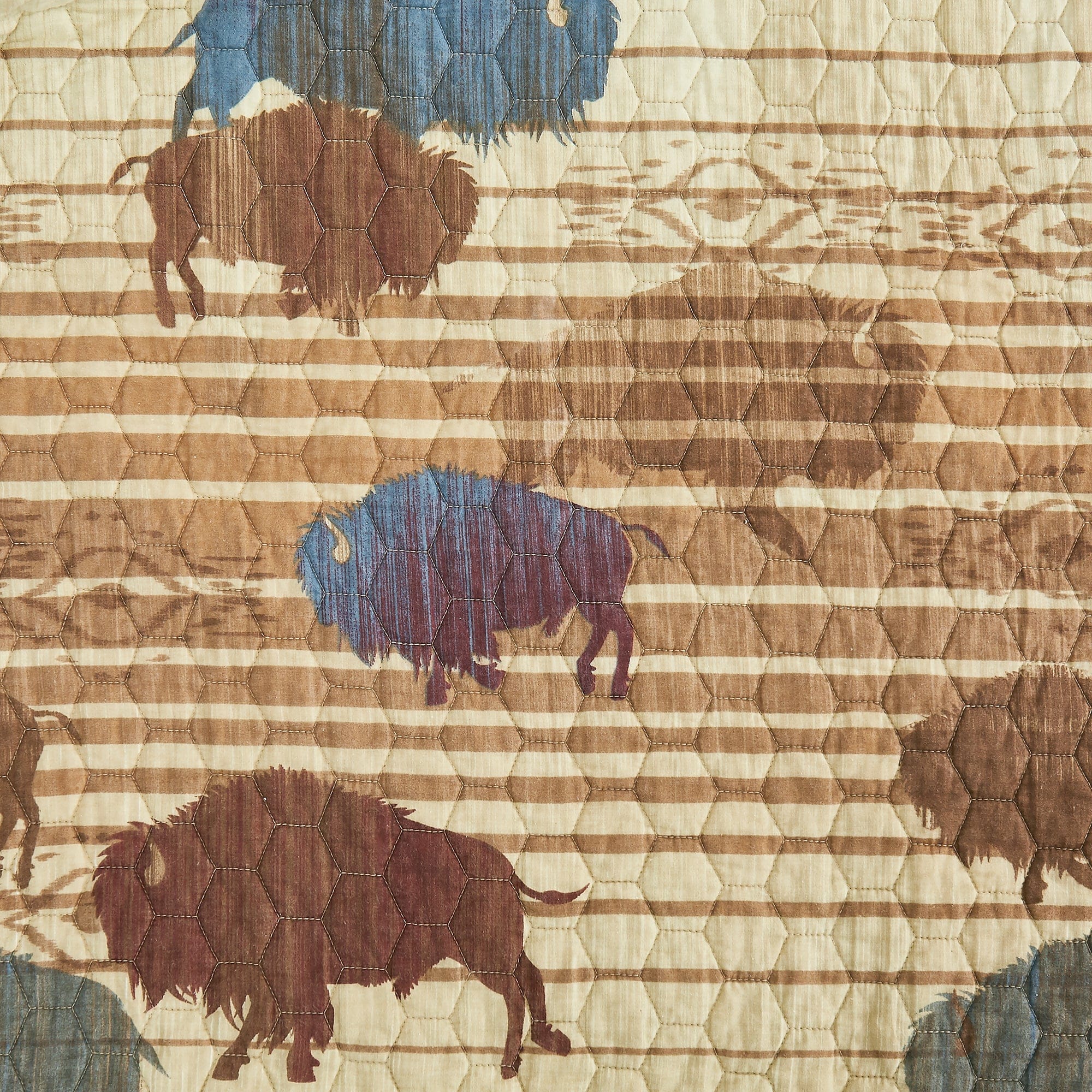 Reversible Home on the Range Swatch in Tan - Perfect for Western Decor, Cowboy Themed Rooms, and Ranch Style Home Accents