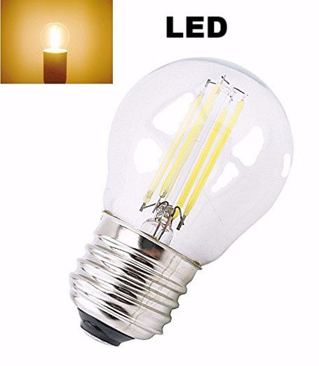 Vintage Edison Light Bulb - Energy Efficient LED Filament Bulb, Warm White 2700K, E26 Base - Perfect for Restaurant, Cafe, Home Decor and Industrial Style Lighting