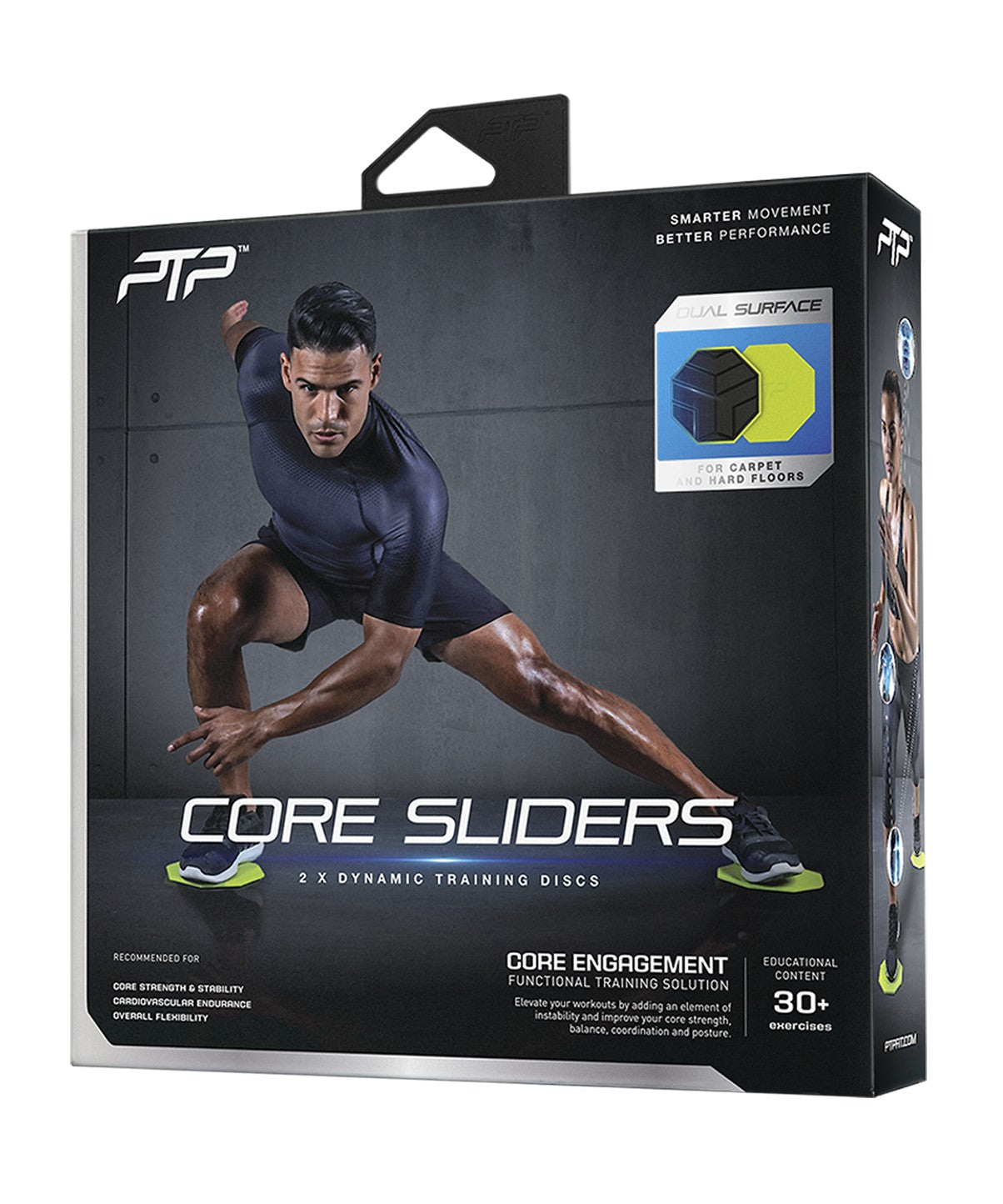 Pro Core Sliders - Premium Furniture Moving Sliders for Hardwood Floors & Carpets - Heavy Duty Furniture Gliders for Easy Moving & Rearranging - Perfect for Sofas, Tables, Beds & Home Office Setup