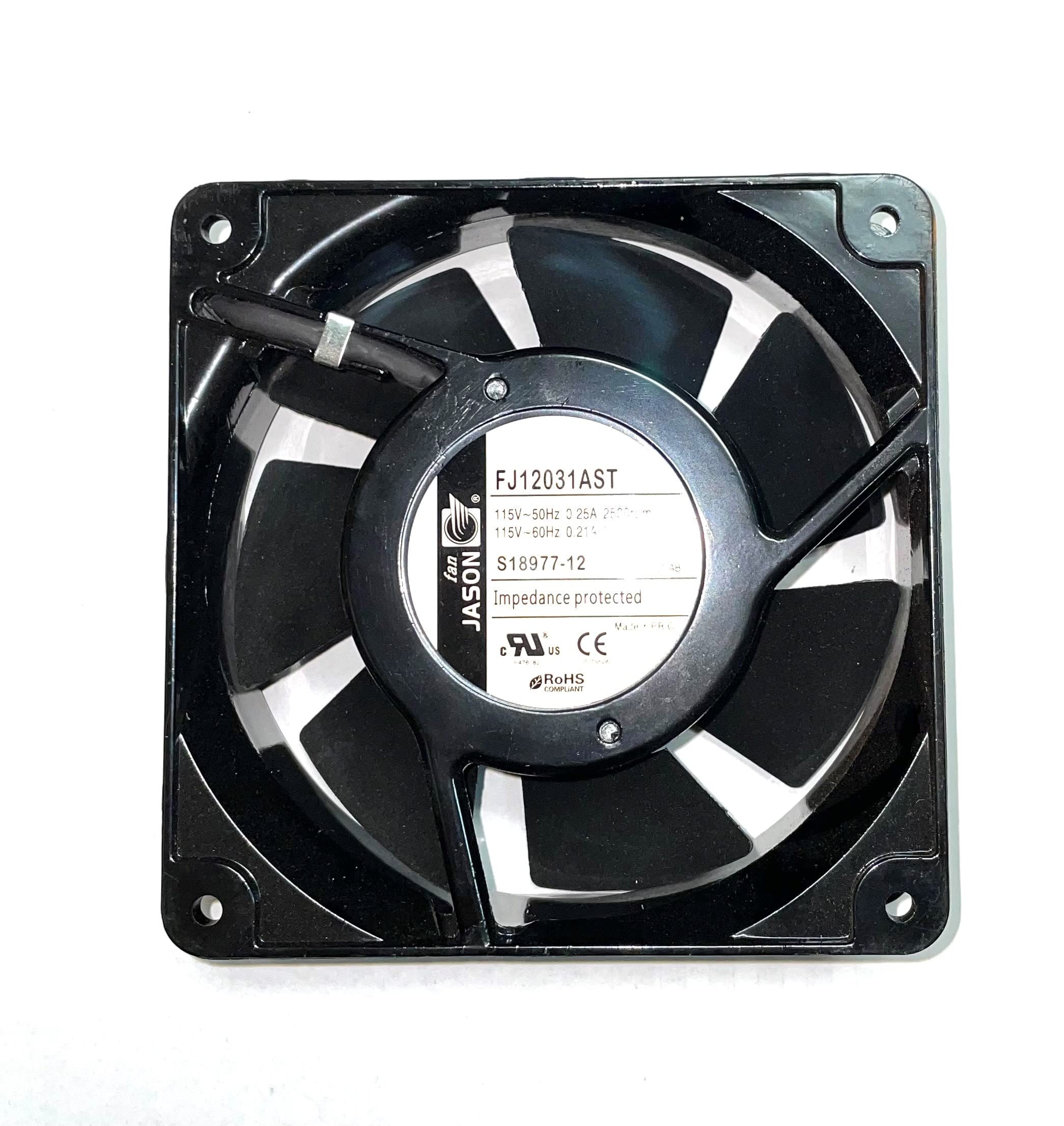 Lincoln Electric Fan 9SS18977-12 - Replacement Cooling Fan for Lincoln 125 & 140 Wire Feeder Welding Systems - Ideal for Industrial Welding, Metal Fabrication & Repair Shops