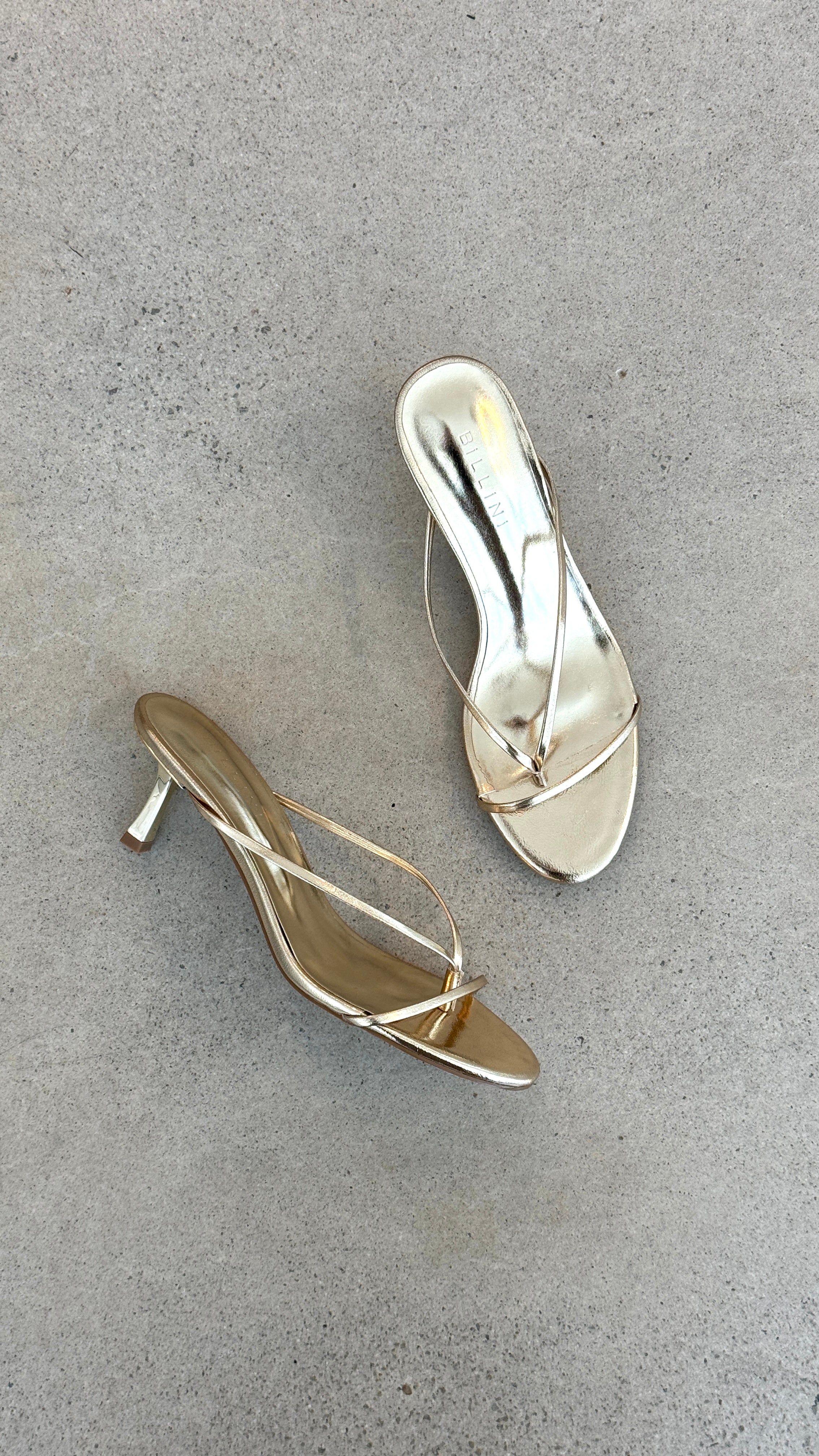 Gillie Heel Gold Metallic Women's Fashion Shoes - Elegant & Comfortable for Parties, Weddings & Evening Events