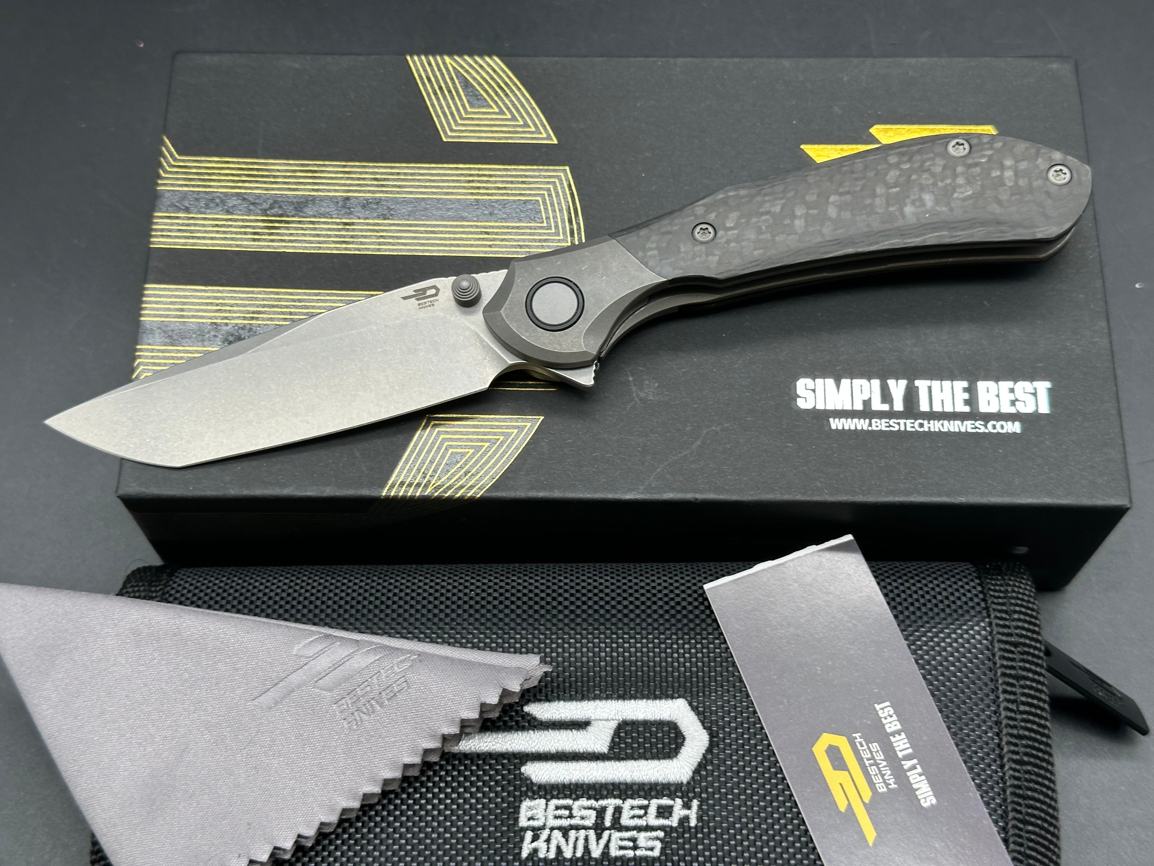 Bestech Constellation Folding Knife - 3.055