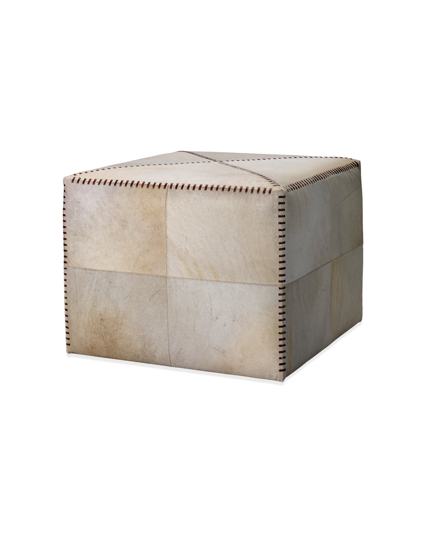 Large White Faux Leather Ottoman with Storage - Perfect for Living Room, Bedroom & Home Decor