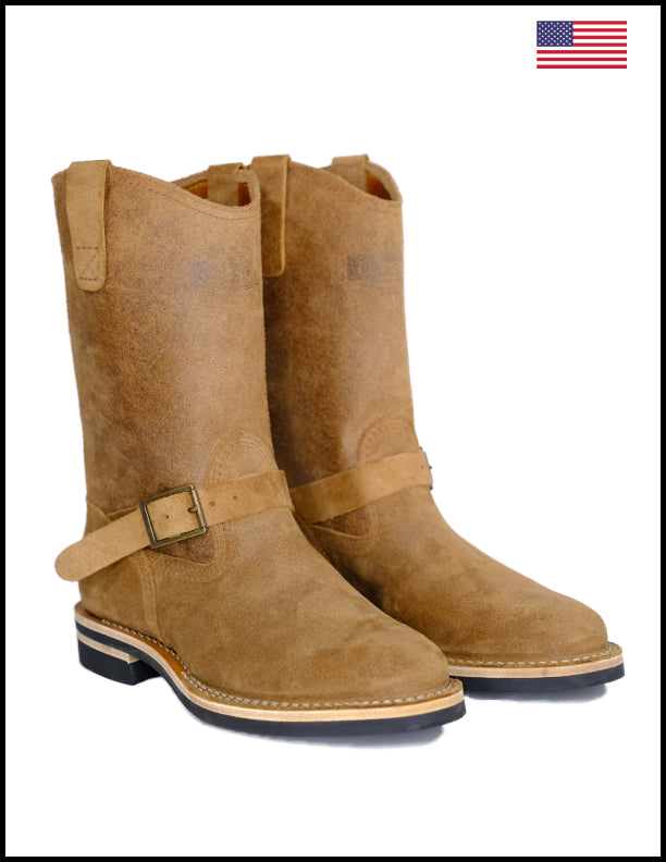 Wesco Boots X The Shop Vintage Dream Morrison Boot - Premium Leather Work Boots for Men & Women - Durable & Stylish for Outdoor, Hiking, and Casual Wear