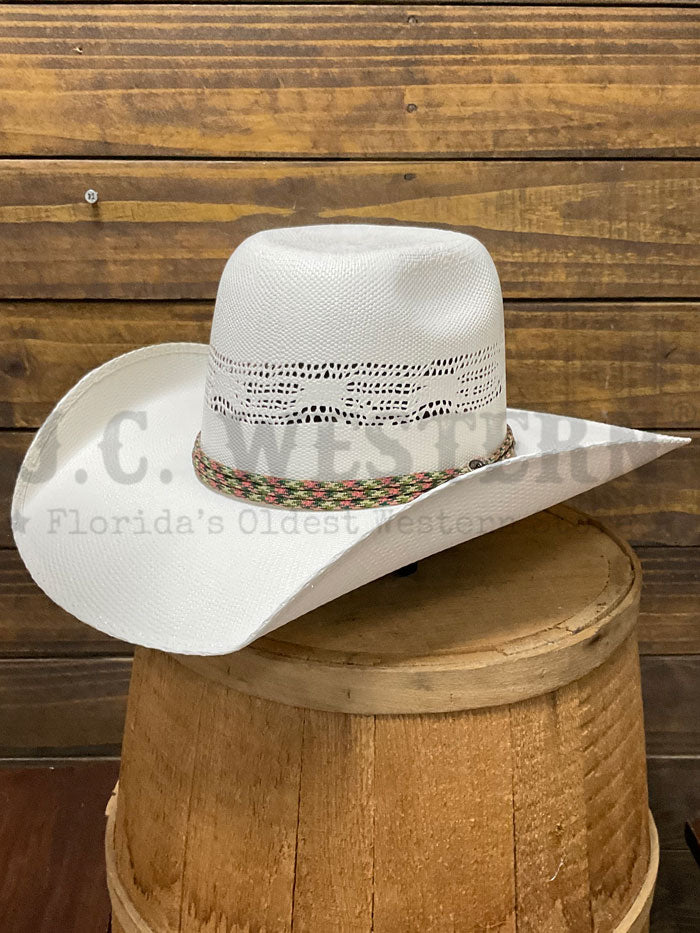 Resistol RSBRNC 834281 Hooey Bronc Straw Cowboy Hat - Natural Color Western Style for Men - Perfect for Rodeo, Ranch Work & Outdoor Adventures