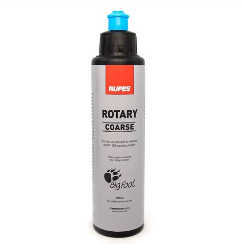Rupes LH19E Big Foot Rotary Polisher Kit - Professional Car Detailing & Paint Correction Tool for Auto Enthusiasts & Detailers - Perfect for Show Car Prep, Scratch Removal & Ceramic Coating Application