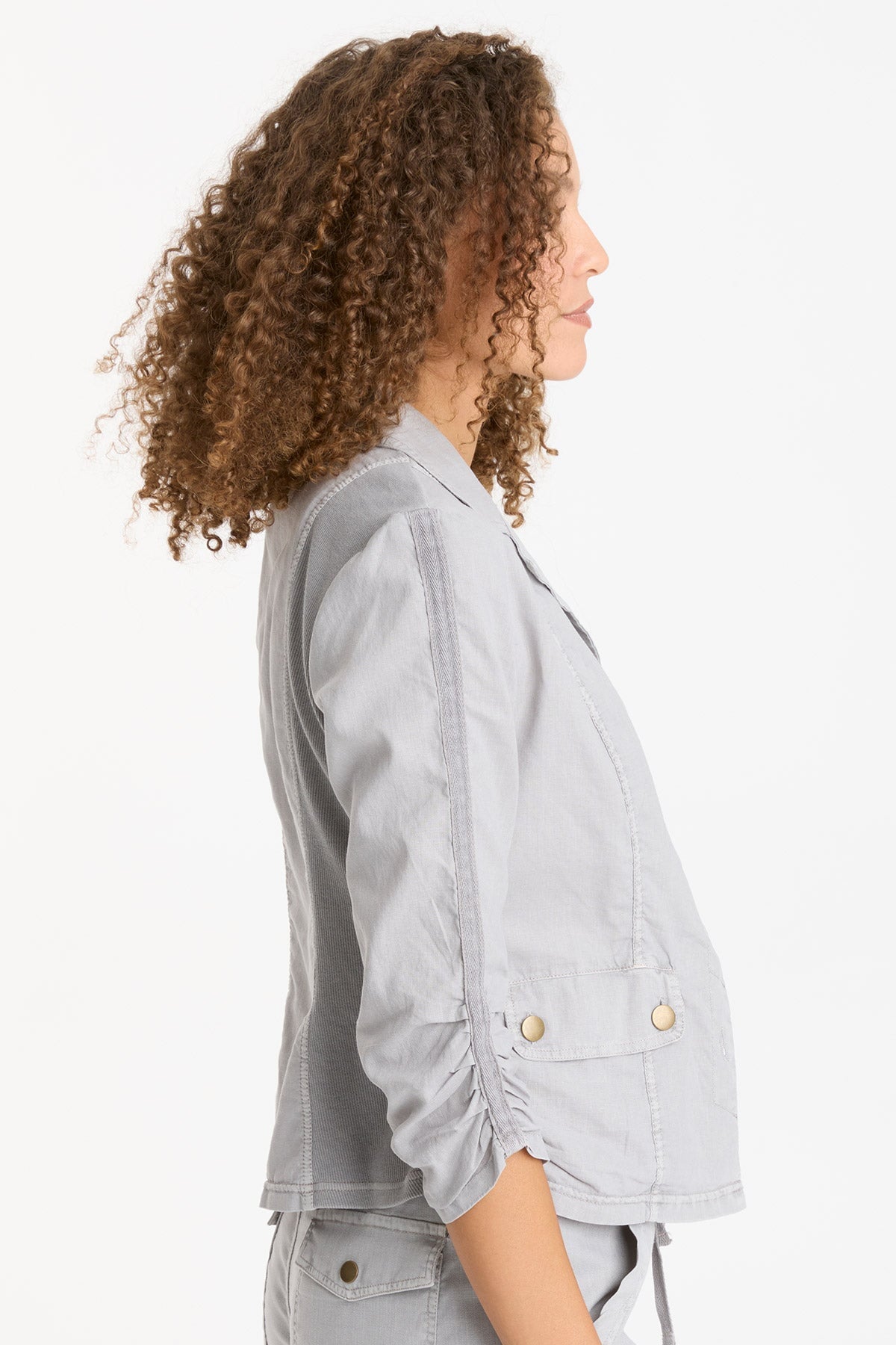 Stylish Linen Folk Jacket for Women - Lightweight & Breathable Summer Cover-Up - Perfect for Boho Outfits, Beach Trips, and Casual Outings
