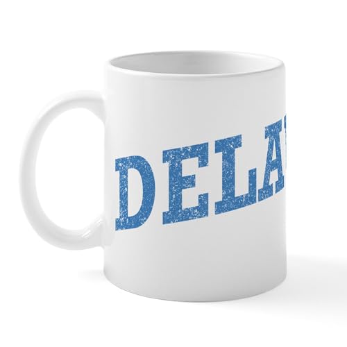 White - Vintage Delaware Mug