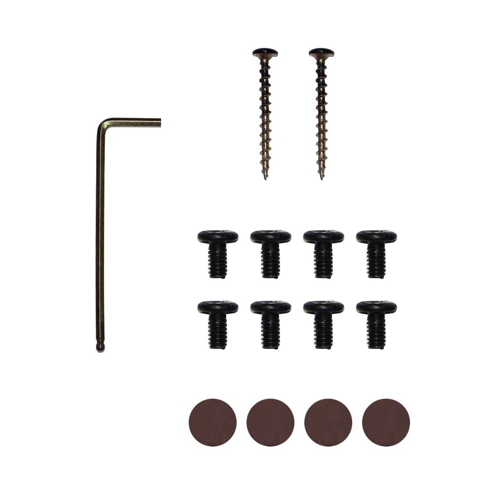 Nathan James 311-H Modern Coffee Table Hardware Kit - Durable Metal Legs & Brackets for DIY Furniture Projects (Perfect for Living Room, Office, or Cafe Setup)