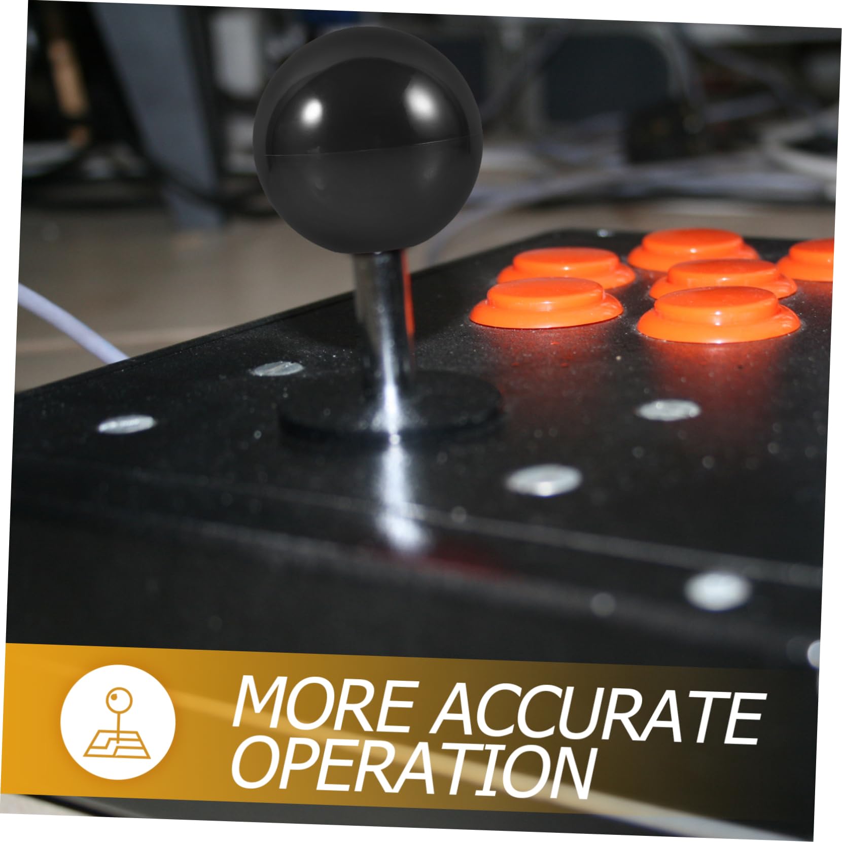 VANZACK Arcade Joystick Replacement Ball - Durable Game Machine Parts & Accessories for Enhanced Gaming Experience in Arcade Cabinets and DIY Projects