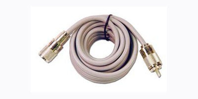 High-Quality 3ft CB Coax Jumper Cable - RG58/U Low Loss Coaxial Cable for CB Radios, Ham Radios & Antennas - Perfect for Truckers, Off-Roading & Emergency Communication