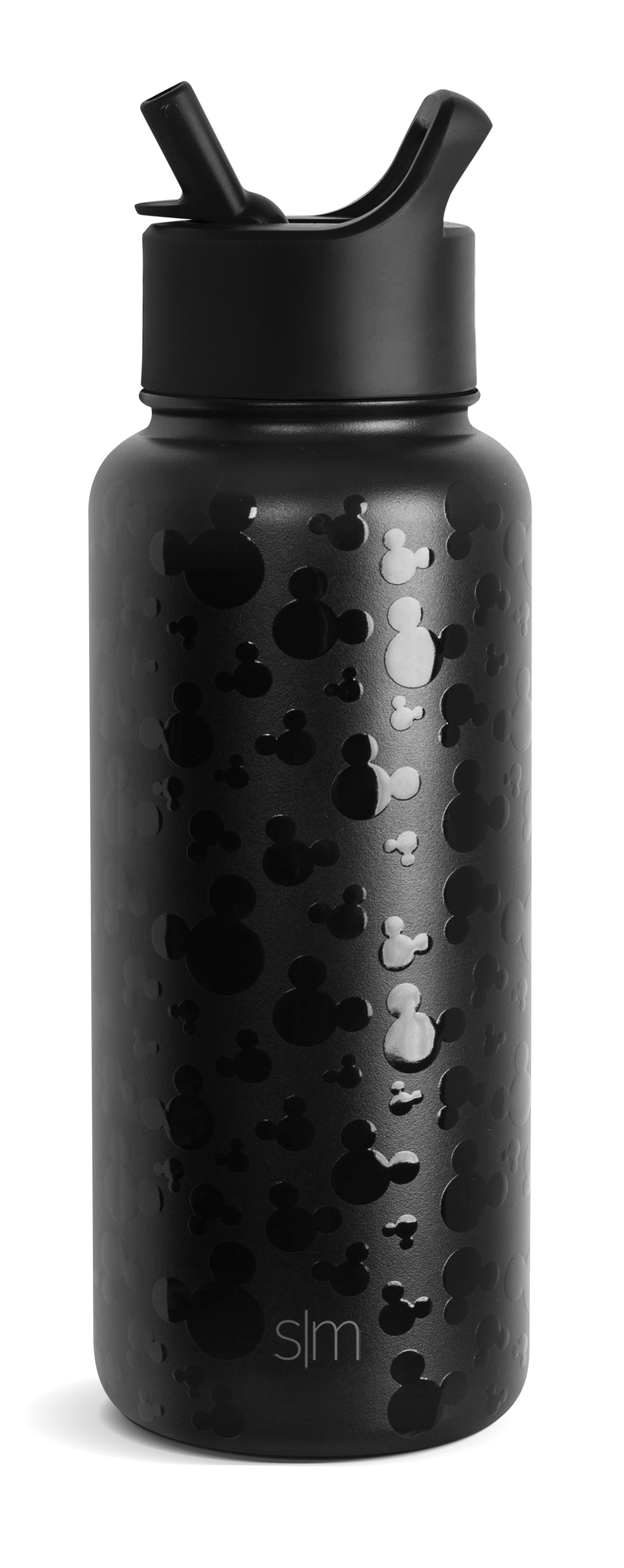 Disney Summit Insulated Water Bottle with Straw Lid - 20oz Stainless Steel Leakproof Tumbler for Kids & Adults - Perfect for School, Gym, Hiking & Outdoor Activities