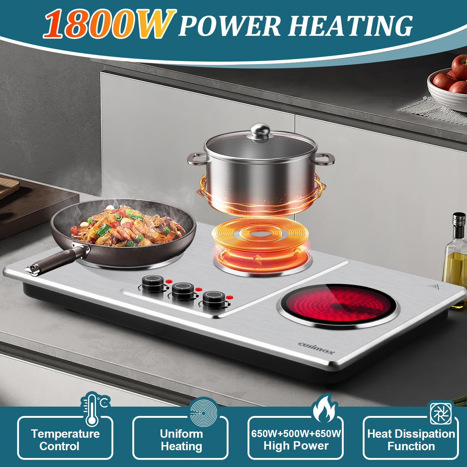 Cusimax Electric Hot Plate - 7