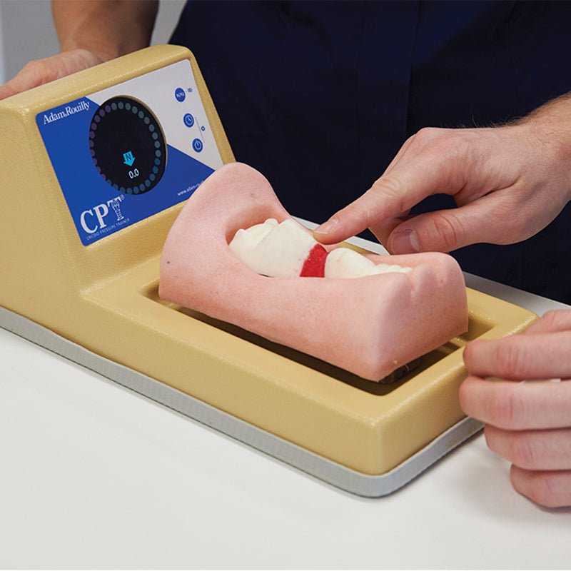 Digital Cricoid Pressure Trainer® - Medical Training Device for Airway Management & Anesthesia Practice - Perfect for EMTs, Nurses & Medical Students