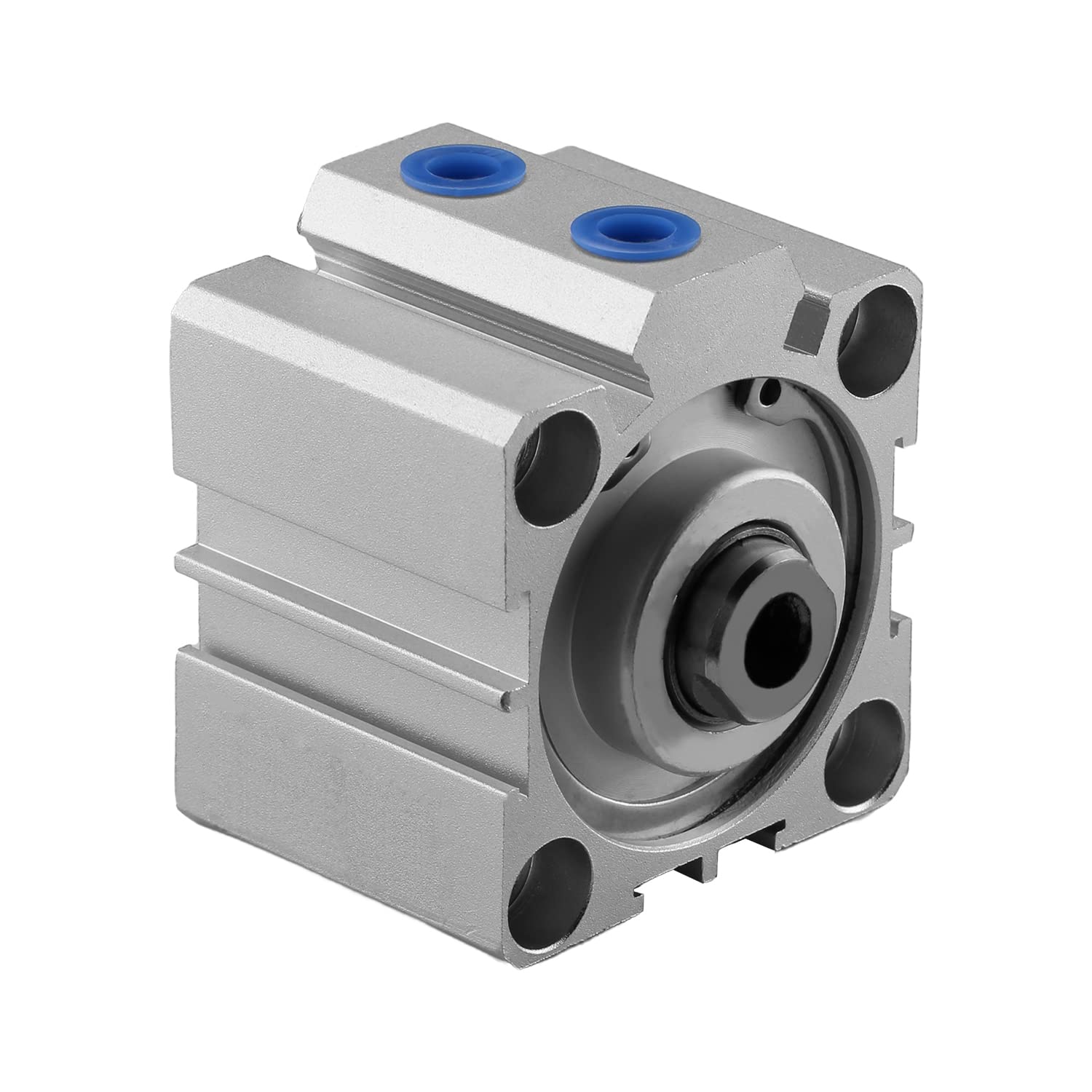 Aicosineg SDA40 Aluminum Pneumatic Air Cylinder - 1.57in Bore, 0.59in Stroke, Double Action, Compact Design for Industrial Automation & Robotics (Perfect for CNC Machines, Packaging Equipment, and Pneumatic Tools)