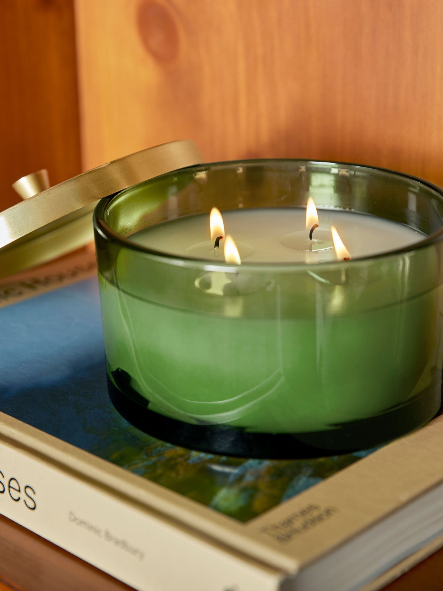 Premium Frasier Fir Scented 4-Wick Candle | Long-Lasting Fragrance for Home & Office | Perfect for Holidays, Relaxation & Aromatherapy