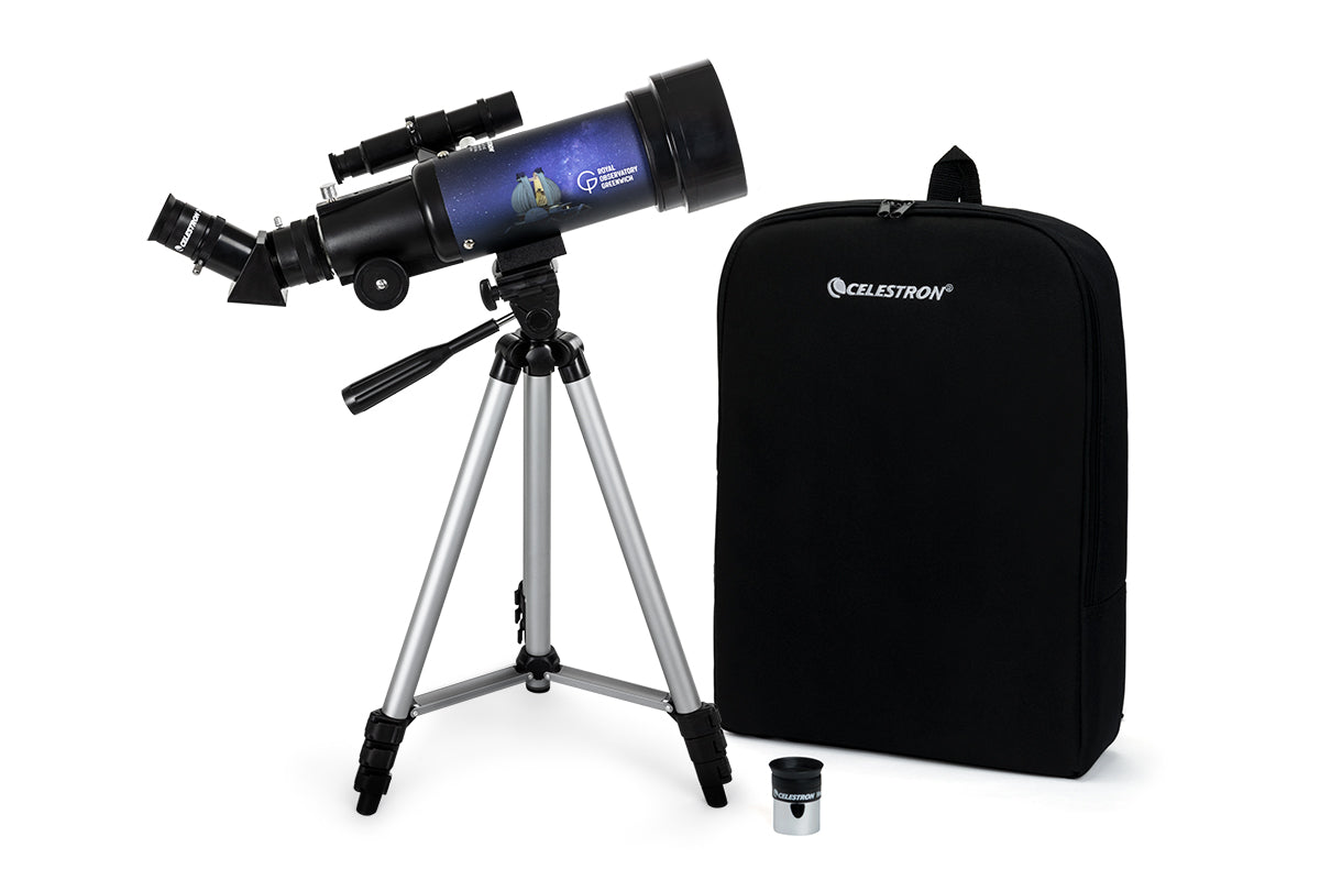 Royal Observatory Greenwich Travel Scope 70 - Portable Refractor Telescope for Adults & Kids - Perfect for Stargazing, Bird Watching & Outdoor Adventures