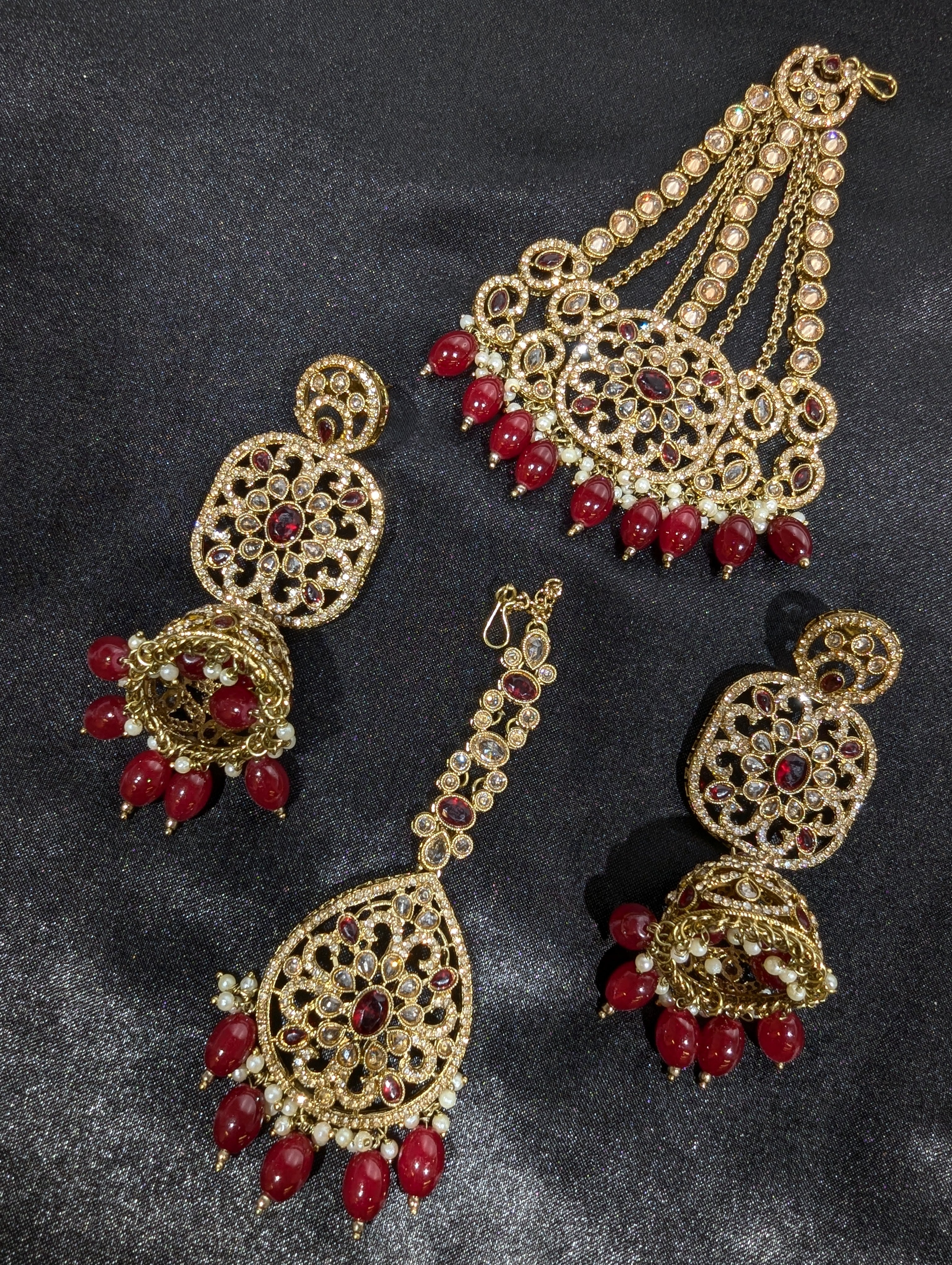 Tara Polki Semi Bridal Set - Exquisite Indian Jewelry for Weddings, Engagements & Special Occasions
