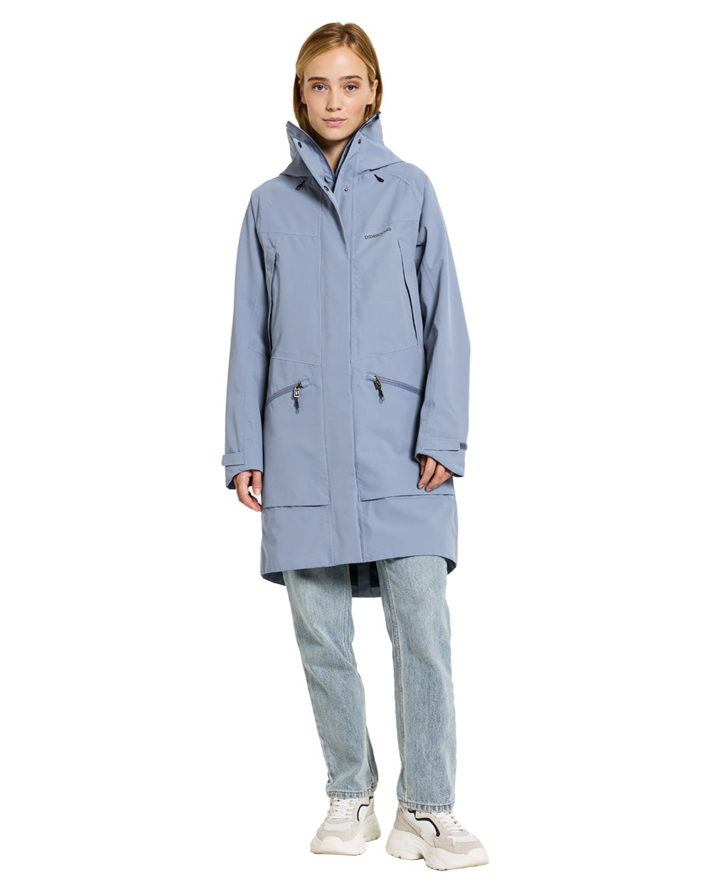 Didriksons Ilma Women's Waterproof Winter Parka Coat - Warm Windproof Hooded Jacket for Outdoor Activities, Skiing & Snowboarding
