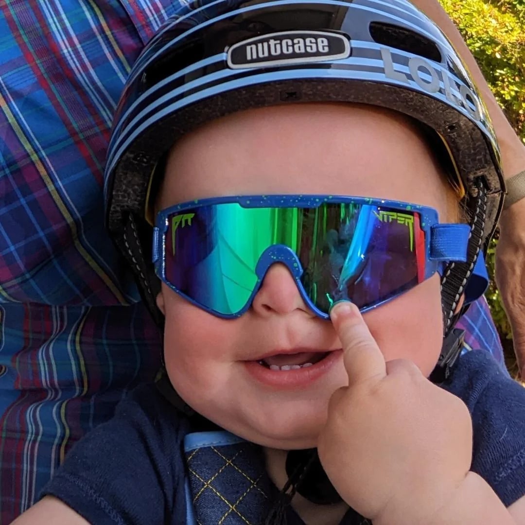 Pit Viper The Baby Vipes Sunglasses - Polarized UV Protection Sports Shades for Men & Women - Perfect for Running, Cycling, and Outdoor Adventures