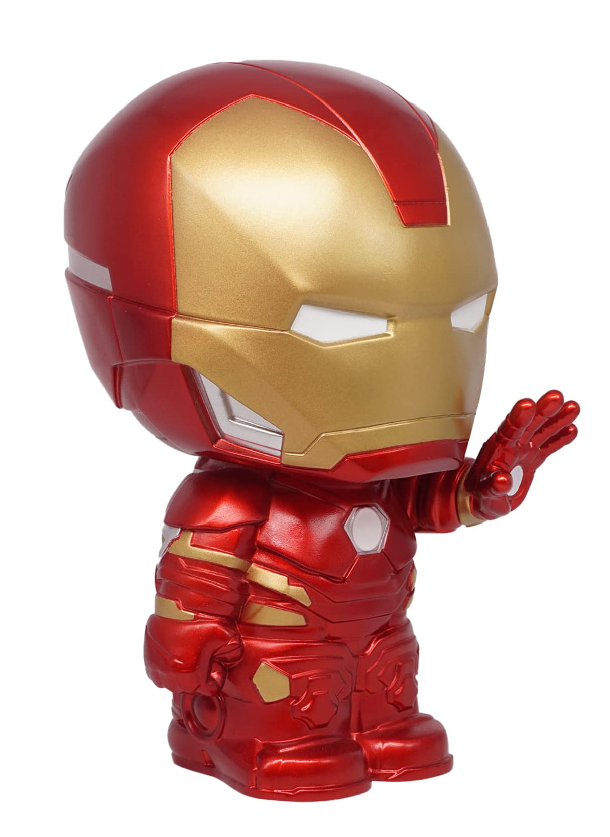 Marvel Iron Man Figural Bank - Collectible Superhero Money Box for Kids & Adults | Perfect for Home Decor, Office Desk, and Marvel Fan Gifts