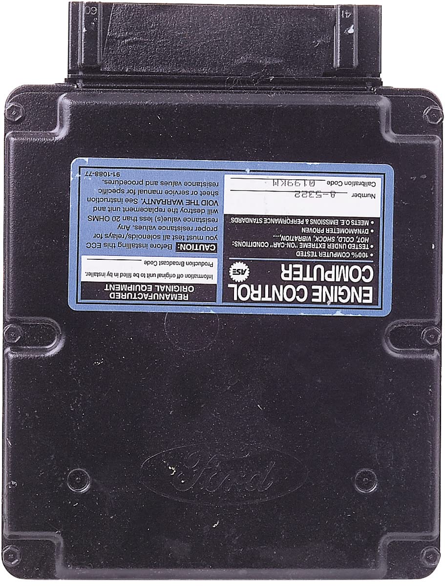 Cardone 78-5322 Remanufactured Ford PCM ECM Engine Computer - Compatible with Ford F150 F250 F350 Trucks & SUVs for Smooth Performance