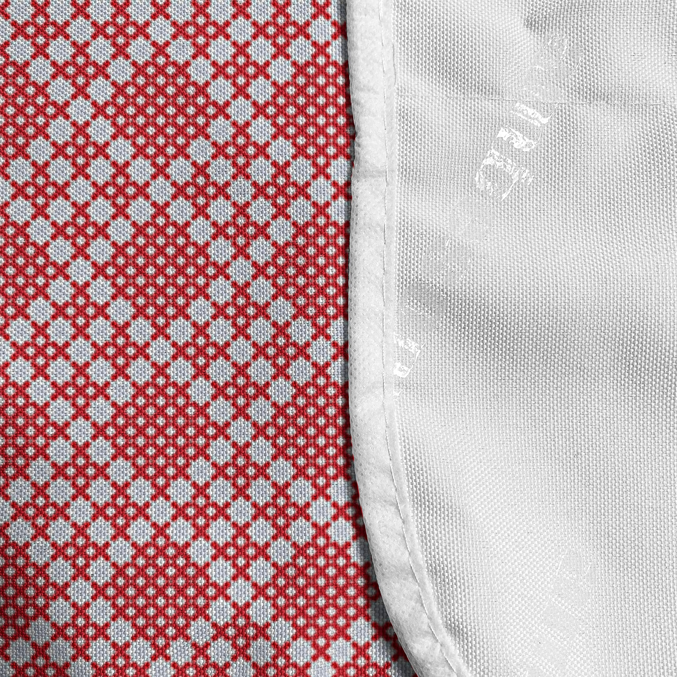 Ambesonne Ethnic Microwave Oven Cover - Traditional Slavic Needlework Design, Water-Resistant Kitchen Organizer with Pockets, 36