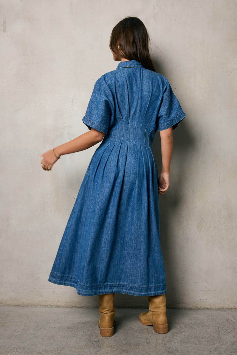 Kolby Button Front Maxi Dress for Women - Flowy Long Summer Dress with Front Buttons | Perfect for Beach, Vacation & Casual Outings