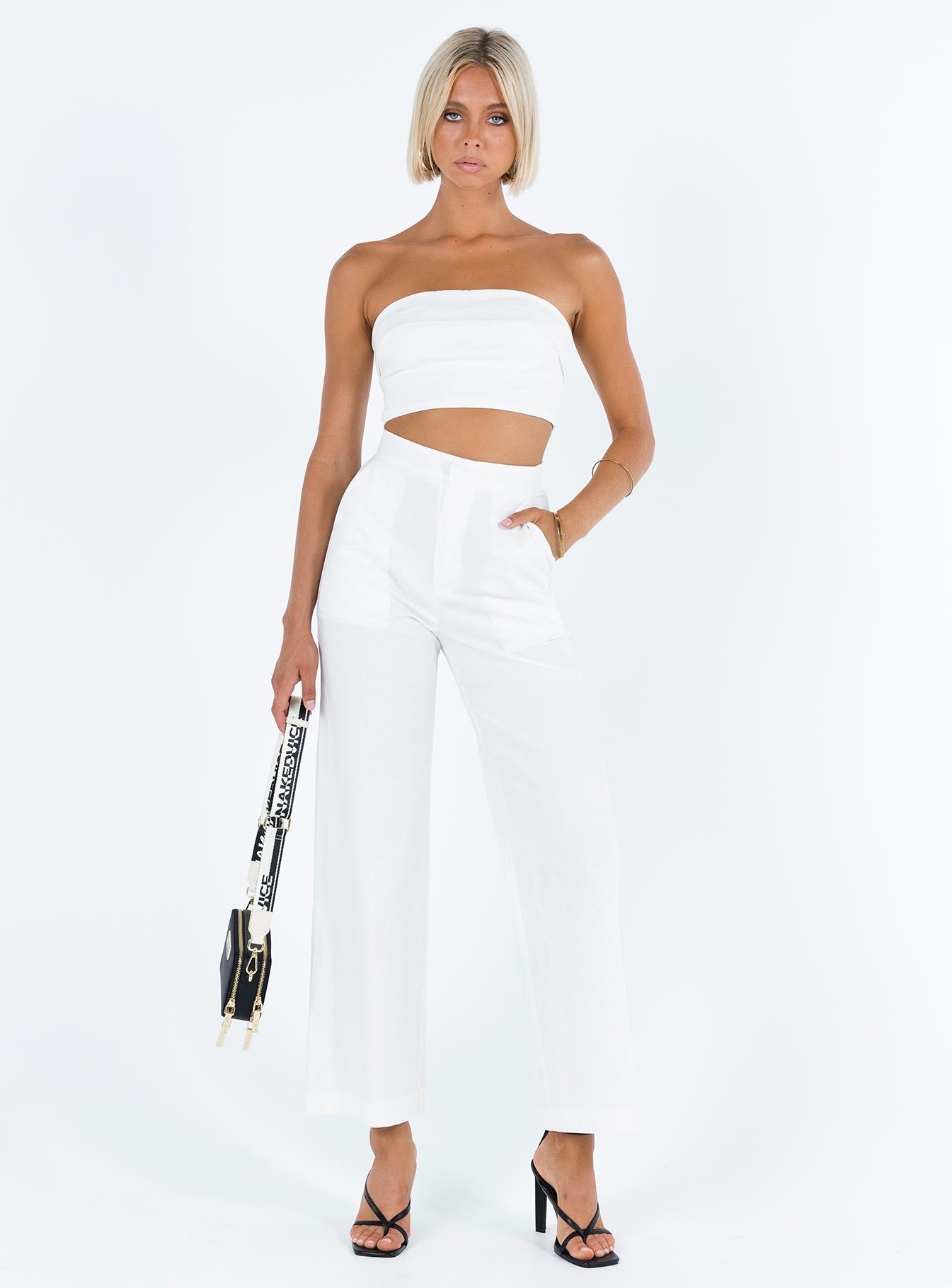 Aiden Set White - Elegant 3-Piece Outfit for Women | Perfect for Casual Wear, Office & Special Occasions
