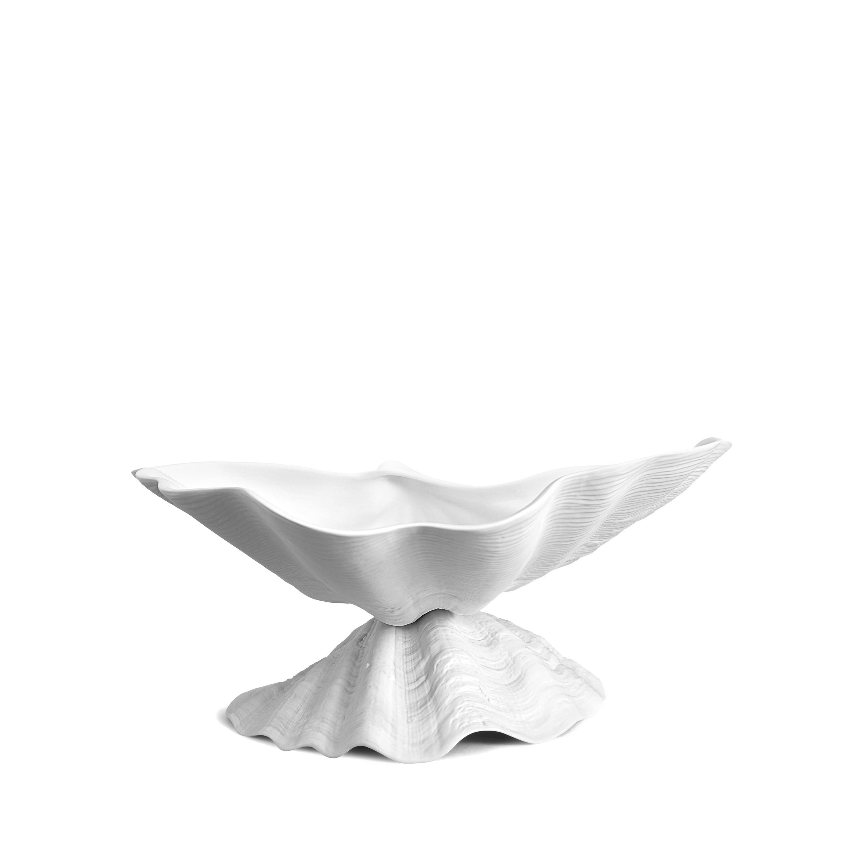 Premium Large White Ceramic Neptune Bowl - Elegant Serving Dish for Salads, Pasta & Entertaining | Durable & Stylish Kitchenware for Home & Restaurant Use