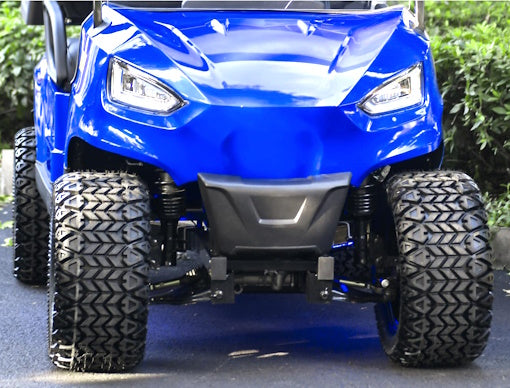 48V Electric Golf Cart 4 Seater - Renegade Light Edition Utility UTV in Silver | Perfect for Golf Courses, Campuses & Resort Transportation