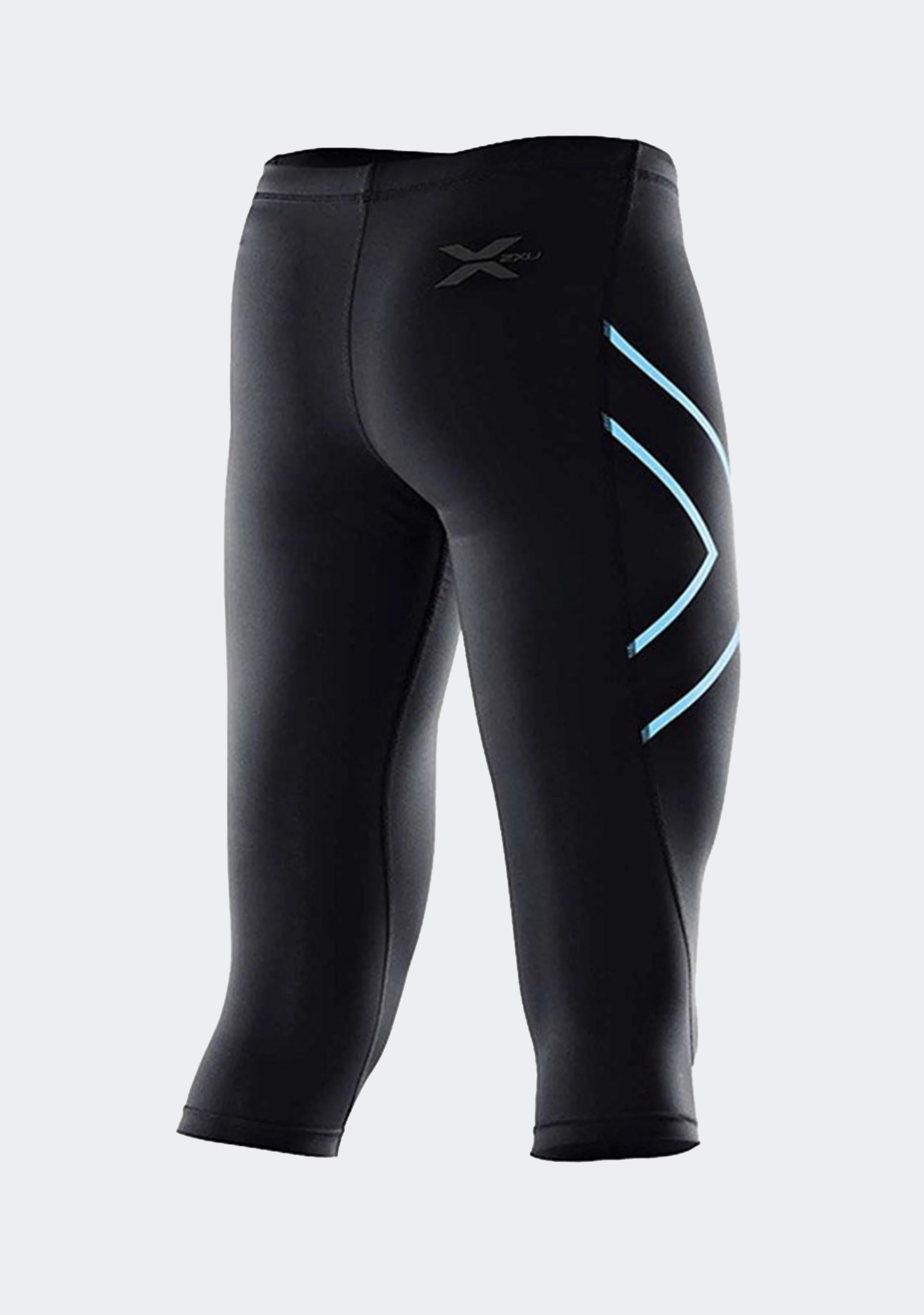 2XU Women's 3/4 Compression Tights - High Performance Running & Workout Leggings for Women - Moisture Wicking & Muscle Support - Ideal for Gym, Yoga, and Marathon Training