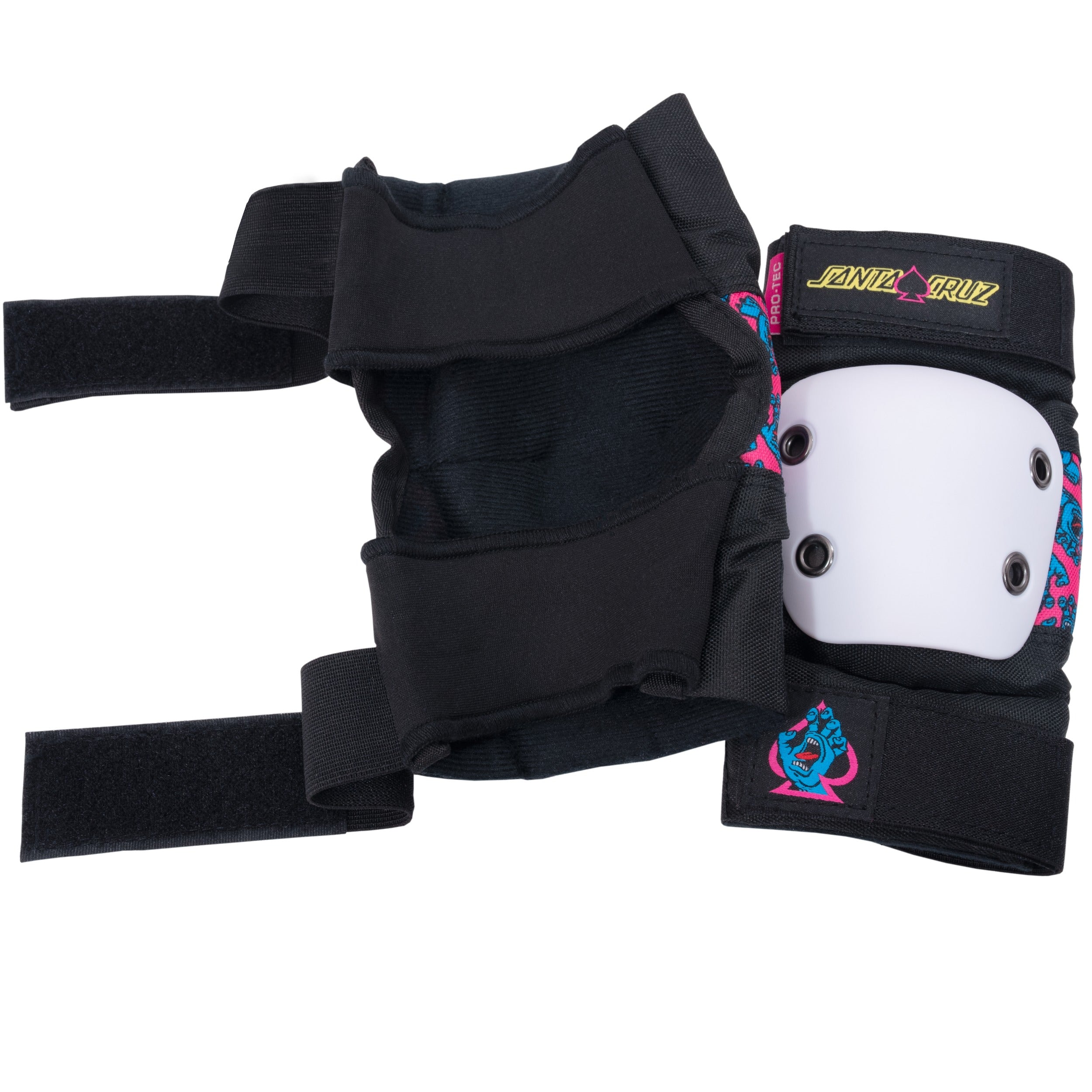 STREET GEAR 3-Pack Skateboard Pads Set - Santa Cruz Signature Edition | Premium Skateboard Protection for Street & Park Riding