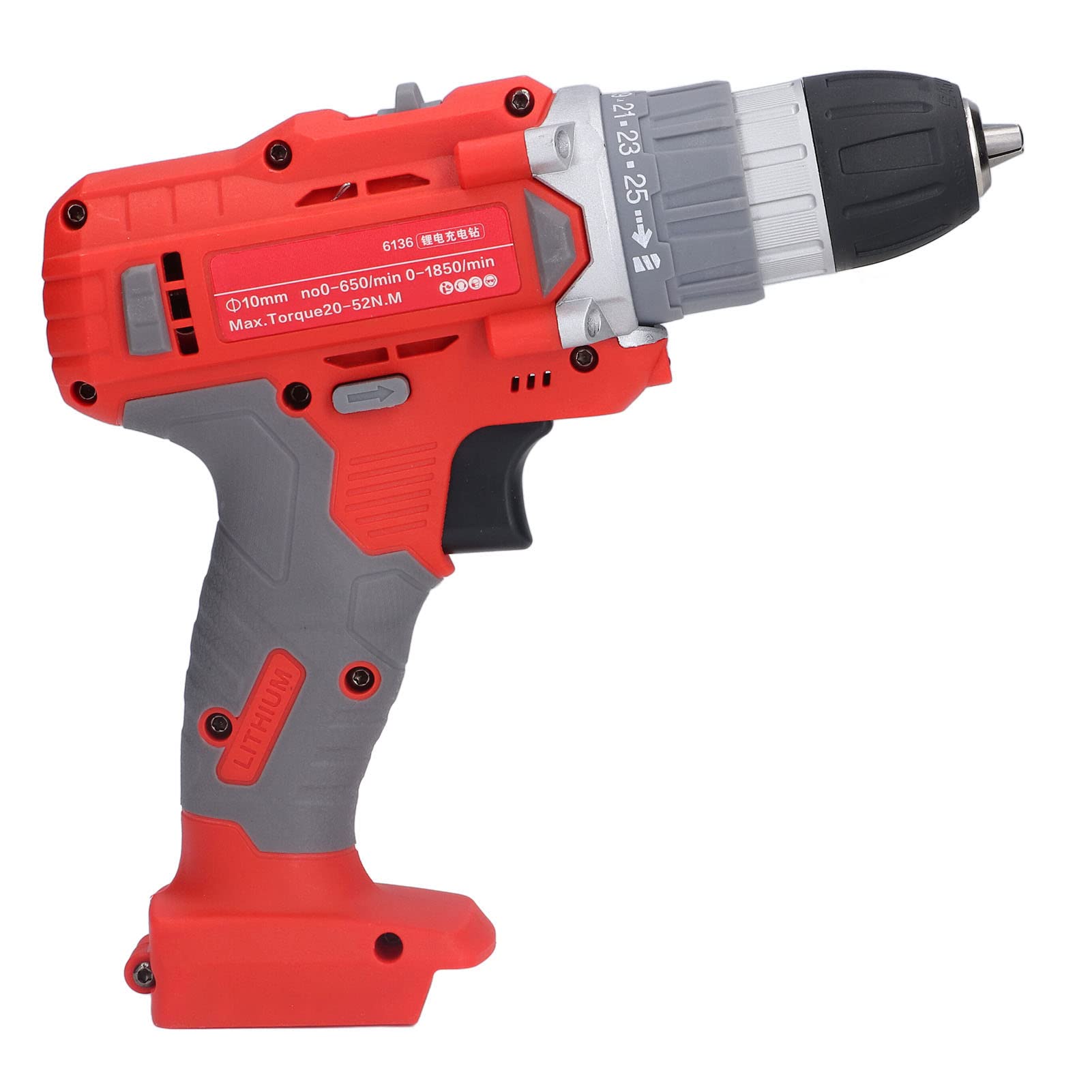 Dual Mode Cordless Electric Drill - 25 Torque Adjustable, Comfort Grip, Easy to Use for Home & Industrial Projects | Perfect for DIY, Woodworking, and Construction Tasks