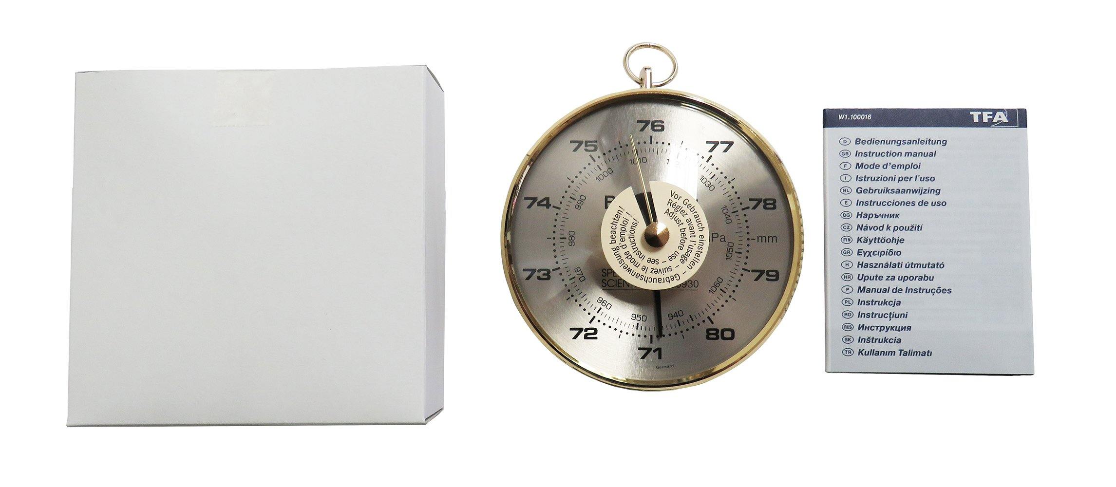 Accurate Digital Barometer for Home & Outdoor - Weather Station, Altimeter, Air Pressure Monitor - Perfect for Hiking, Travel, Weather Forecasting