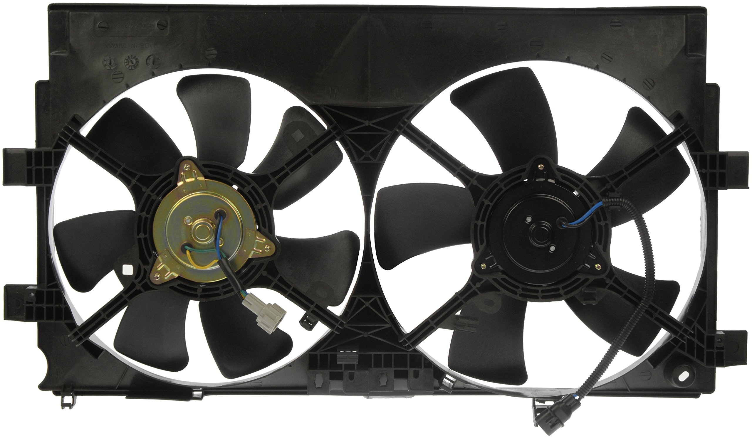 Dorman 621-405 Engine Cooling Fan Assembly Replacement for Mitsubishi Eclipse, Galant, Lancer - Perfect for Overheating Prevention & Performance Upgrade