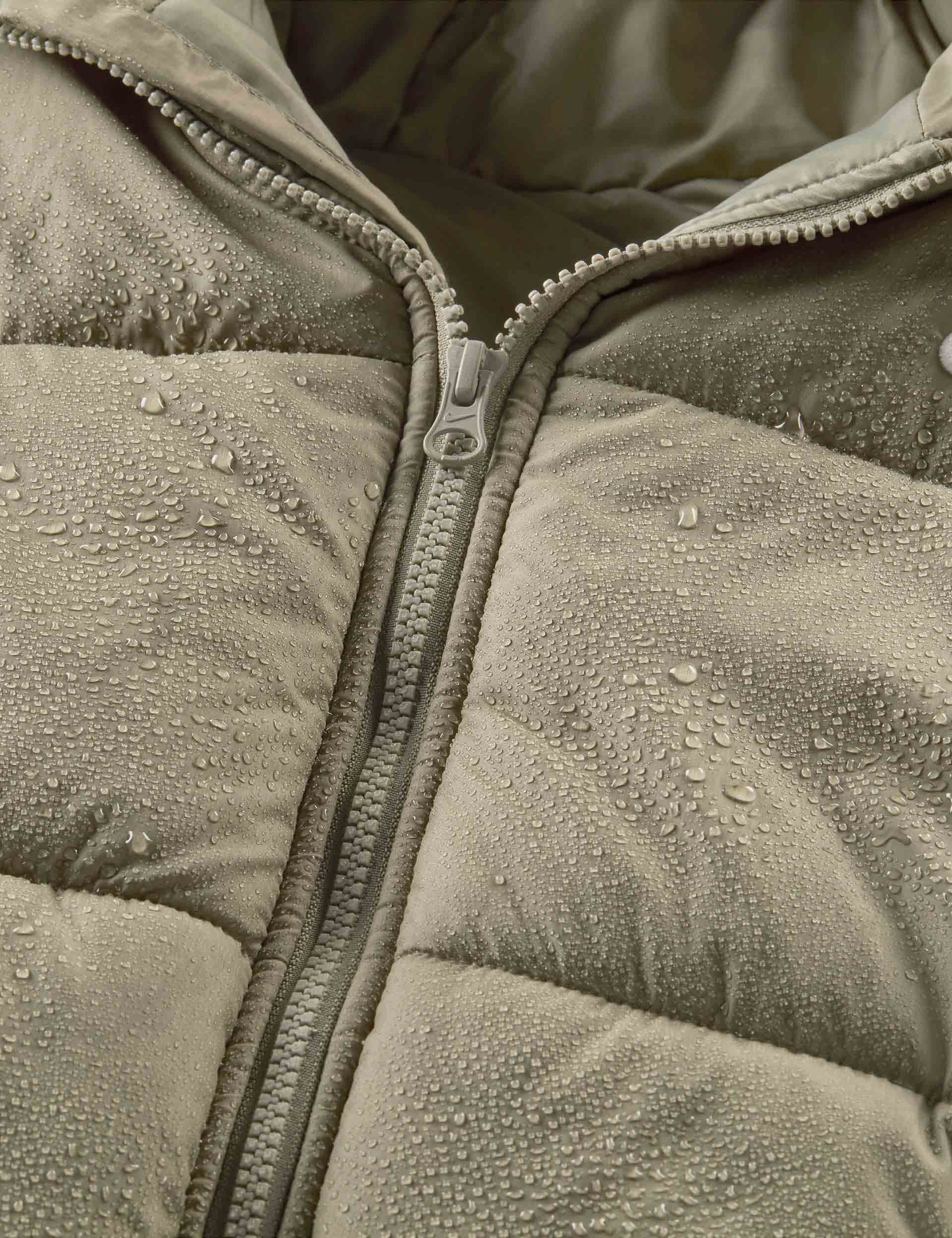 Classic Puffer Therma Fit Hooded Jacket - Light Army/White | Winter Sports & Outdoor Activities | Men's & Women's Sportswear